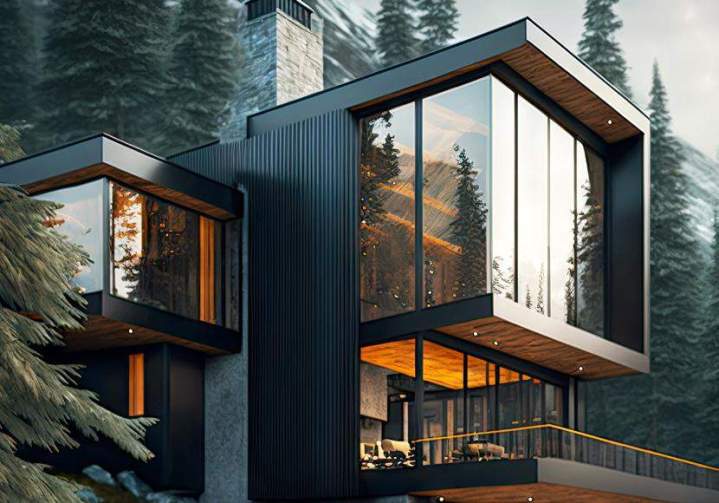 porte en aluminium Paris